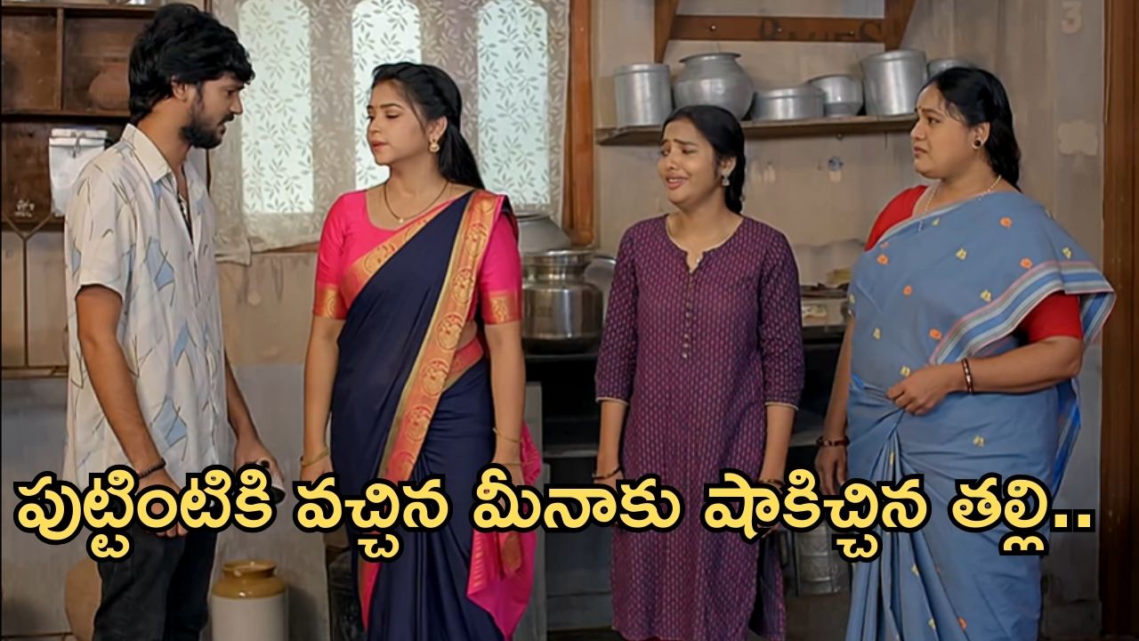 GundeNinda GudiGantalu Today Episode : మీనాను గెంటేయమని చెప్పిన బాలు .. రవికోసం వెతుకుతున్న బాలు.. పుట్టింటికి చేరిన మీనా ..