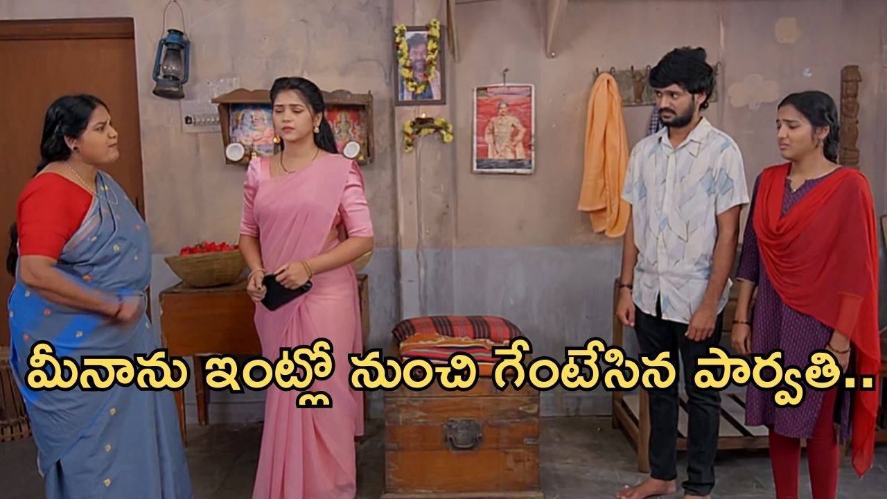 GundeNinda GudiGantalu Today Episode : మీనాను బయటకు వెళ్లమని చెప్పిన తల్లి.. బాలుతో చనిపోతానని చెప్పిన మీనా..