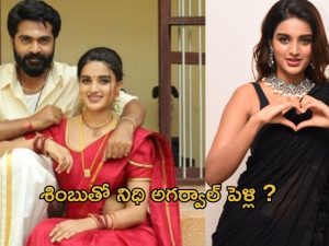 Simbu : నిధి అగర్వాల్ తో శింబు పెళ్లి.. అసలు మ్యాటరేంటంటే?