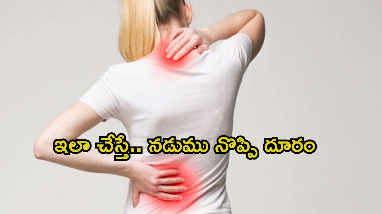 Back Pain: ఇలా చేస్తే.. శాశ్వతంగా బ్యాక్ పెయిన్ దూరం