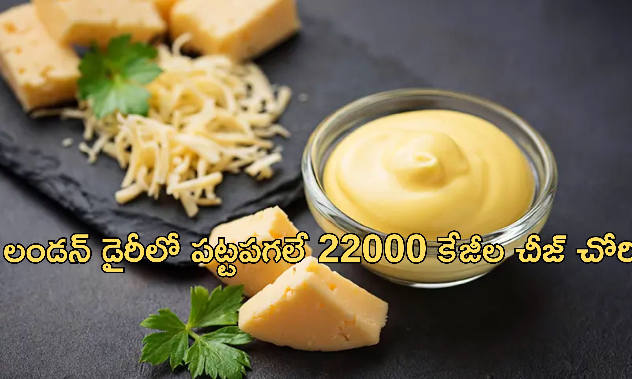 22,000 kg cheese stolen: 22 వేల కిలోల జున్ను చోరీ.. చాలా ఈజీగా పనికానిచ్చిన దొంగలు..