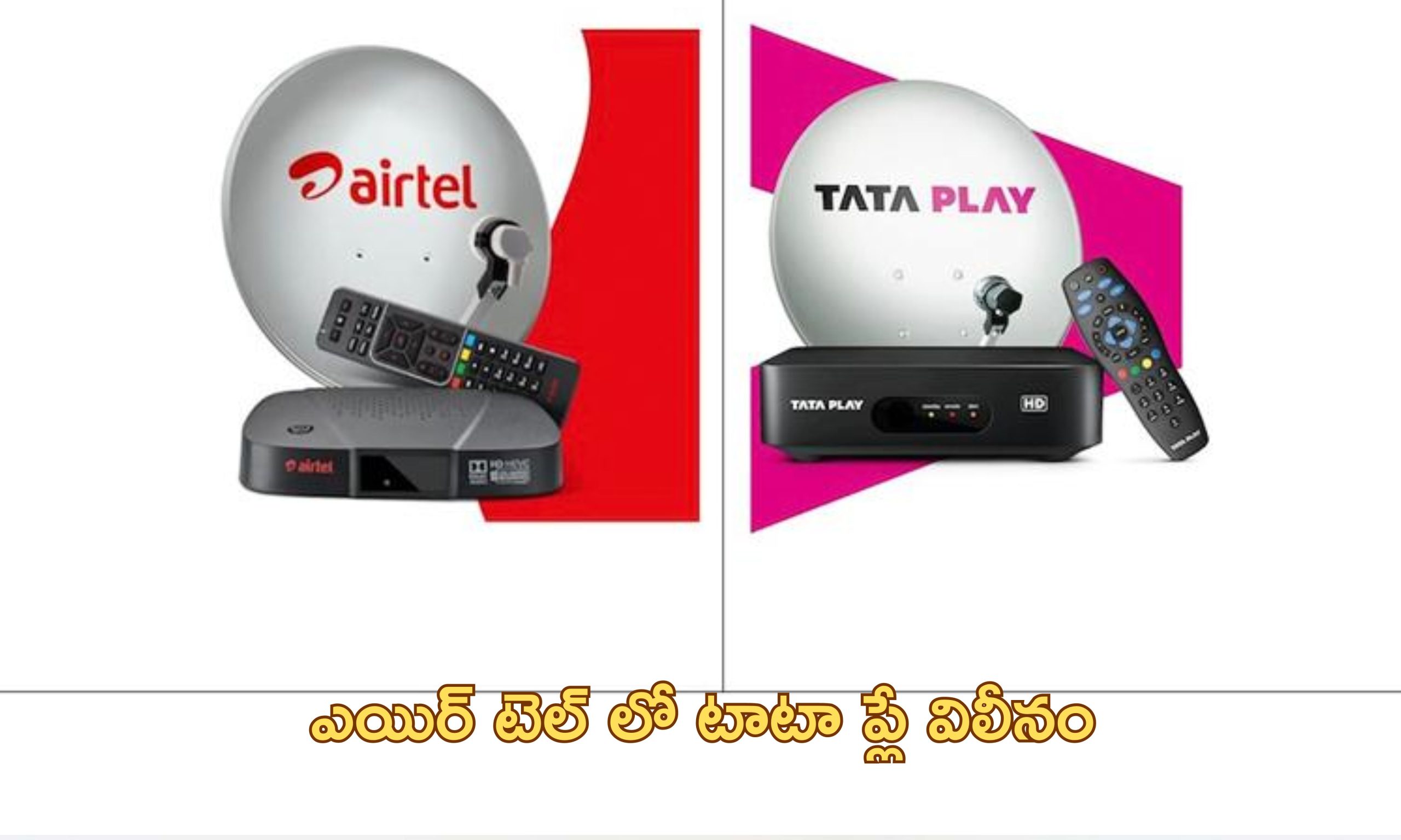 Airtel Acquire TATA Play: టాటా ప్లే కొనుగోలు చేసే యోచనలో ఎయిర్ టెల్.. డిటిహెచ్ రంగంలో విప్లవమే..