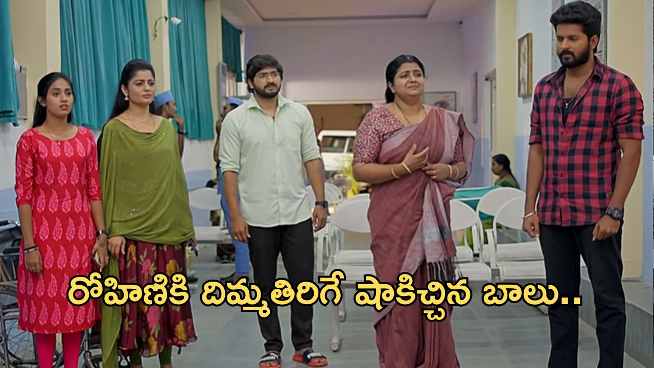 GundeNinda GudiGantalu Today Episode :  రోహిణికి దిమ్మతిరిగే షాకిచ్చిన బాలు.. చావుబ్రతుకుల మధ్య సత్యం..