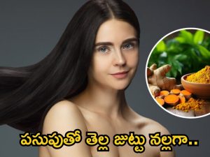 Turmeric For Hair: ఇలా చేస్తే.. క్షణాల్లోనే తెల్ల జుట్టు నల్లగా మారడం గ్యారంటీ