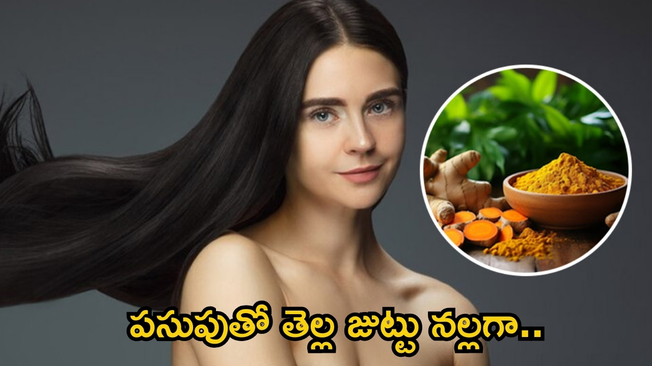 Turmeric For Hair: ఇలా చేస్తే.. క్షణాల్లోనే తెల్ల జుట్టు నల్లగా మారడం గ్యారంటీ