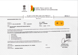 The Wild Robot Censor Certificate