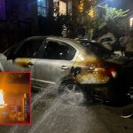 Parked Car Fire: హైదరాబాద్.. పార్కు చేసిన కారులో మంటలు, చేయించారా? అనుకోకుండా..