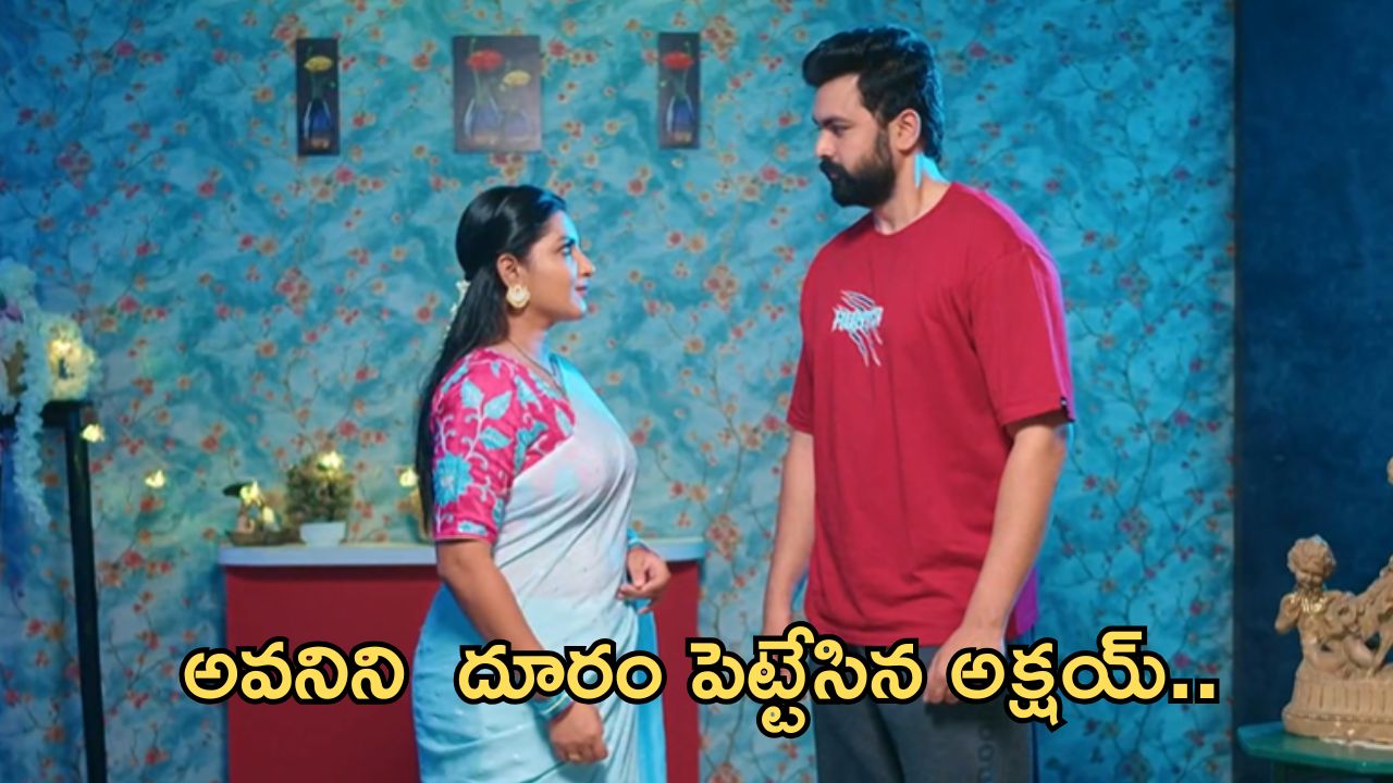 Intinti Ramayanam Today Episode : అవనికి అక్షయ్ దూరం.. మీనాక్షినికి వార్నింగ్ ఇచ్చిన చక్రధర్..