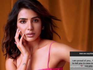 Samantha : తోడుగా నేనుంటా… నెటిజన్ ప్రపోజల్ కు సామ్ హార్ట్ ఫెల్ట్ రిప్లై