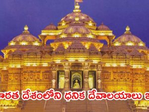 Richest Temples In India: భారతదేశంలోని ధనిక దేవాలయాలు ఇవే.. సంపద తెలిస్తే ఆశ్చర్యపోతారు